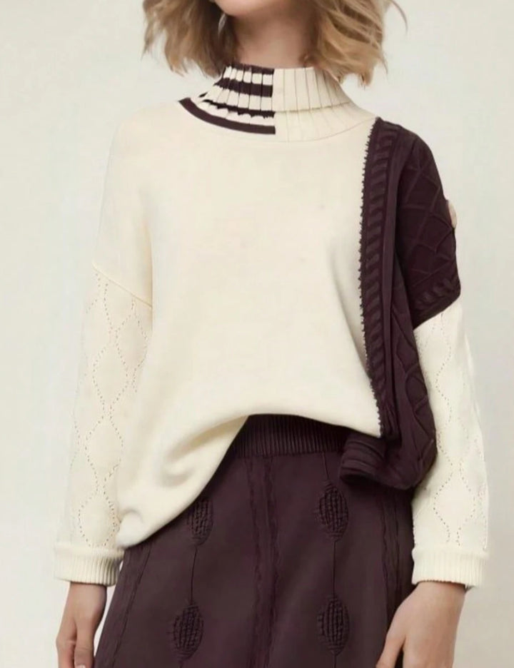 Pulover Shein Curve+, mix culori