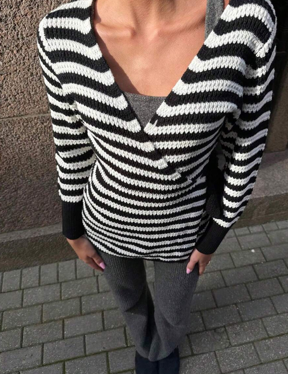 Cardigan Shein, mix culori