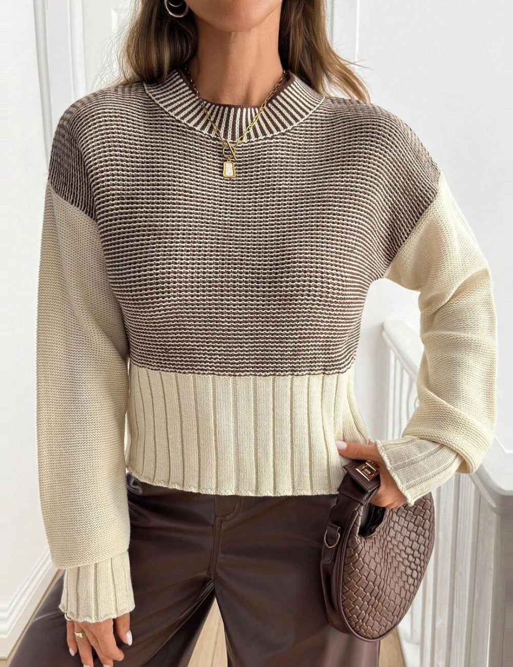 Pulover Shein, mix culori