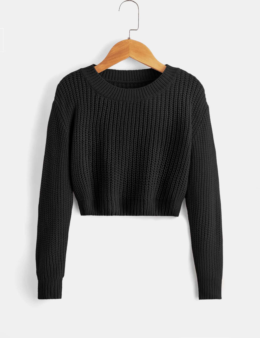 Shein pulóver, fekete