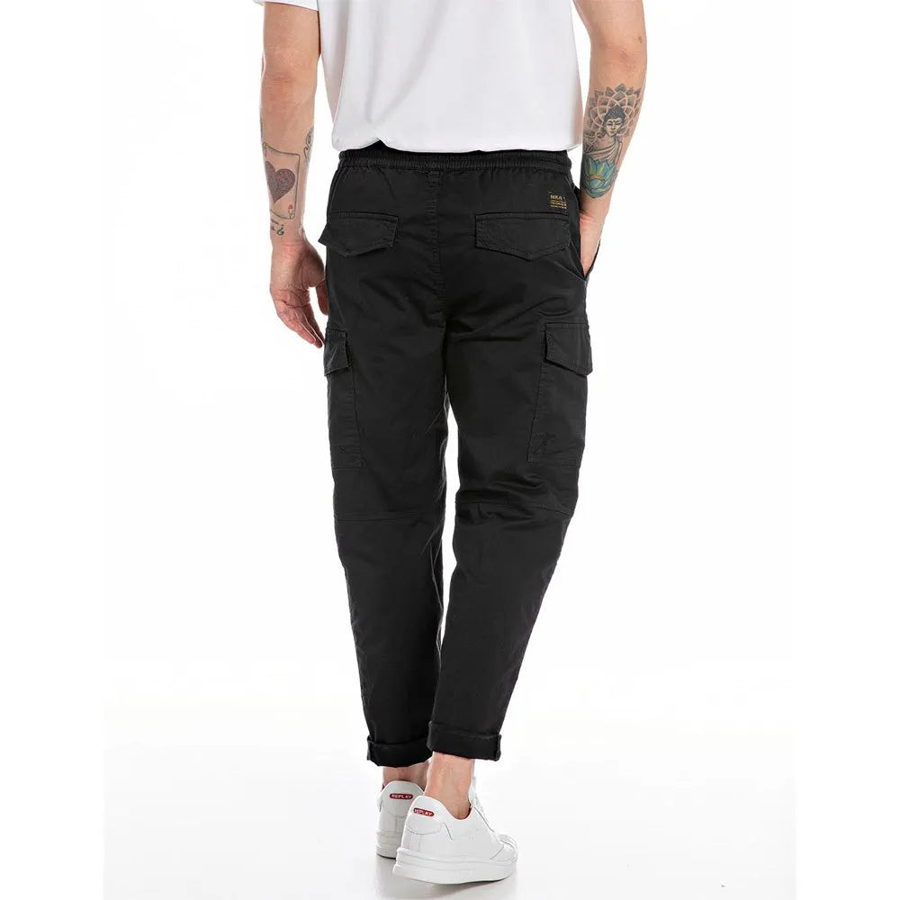 Pantaloni REPLAY, negru