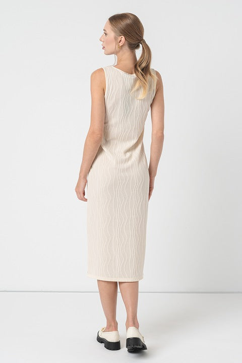Rochie midi VERO MODA, crem