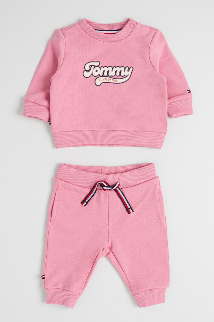 Szett TOMMY HILFIGER, rózsaszín