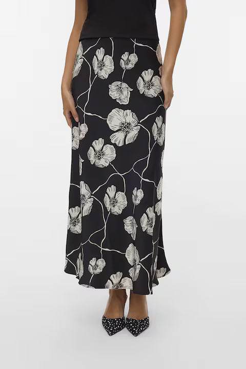 Vero Moda maxiszoknya, fekete