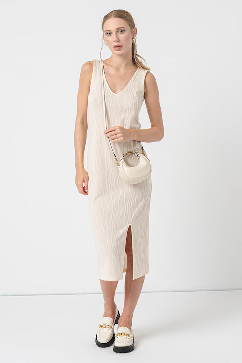 Rochie midi VERO MODA, crem