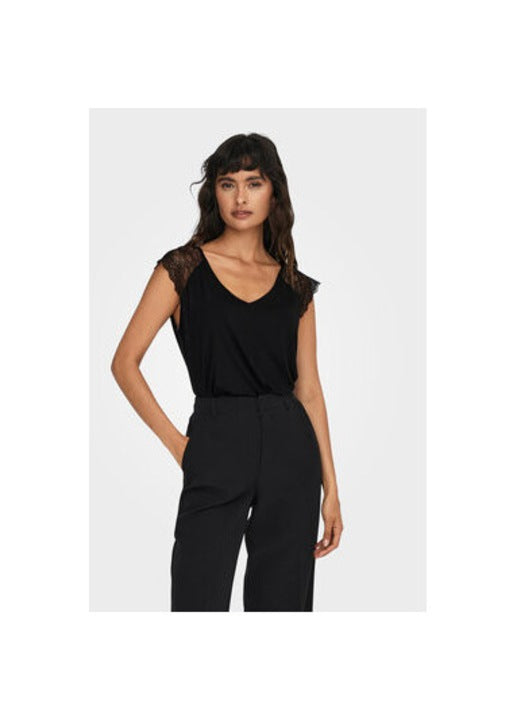 Tricou ONLY, negru