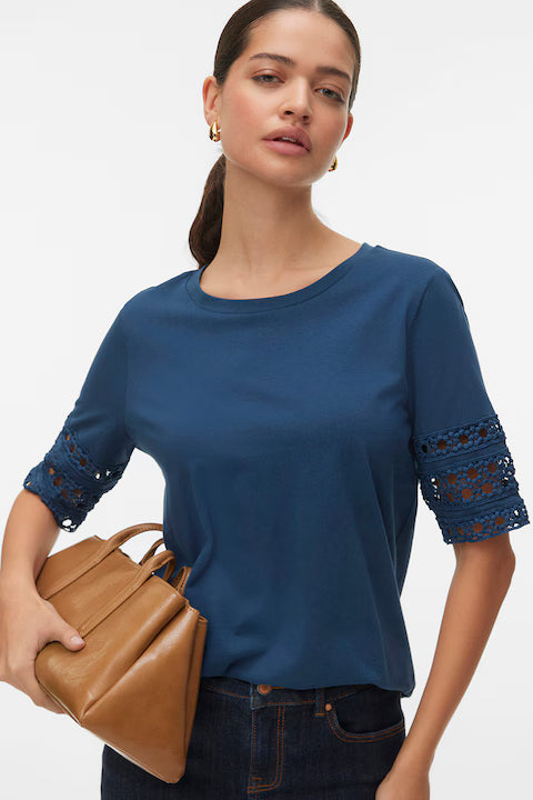 Tricou Vero Moda, albastru
