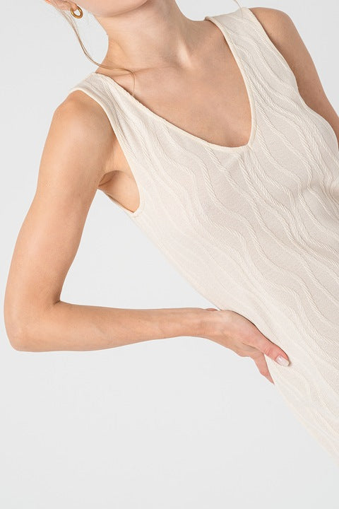 Rochie midi VERO MODA, crem