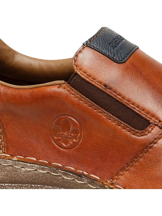 Pantofi RIEKER, maro