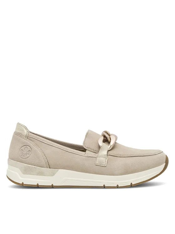 Pantofi RIEKER, bej