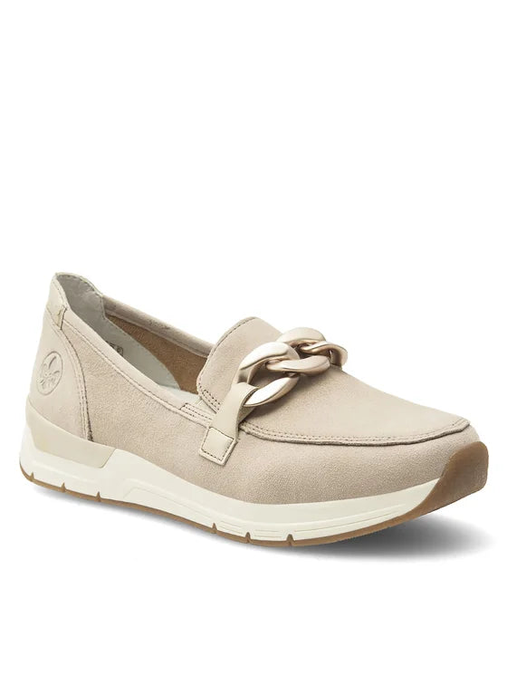 Pantofi RIEKER, bej