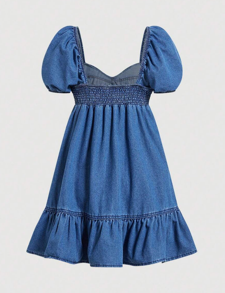 Rochie de blugi Shein, albastru