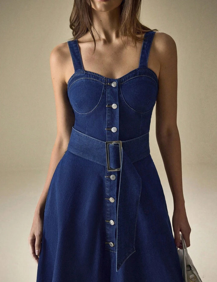 Rochie de blugi Shein, albastru