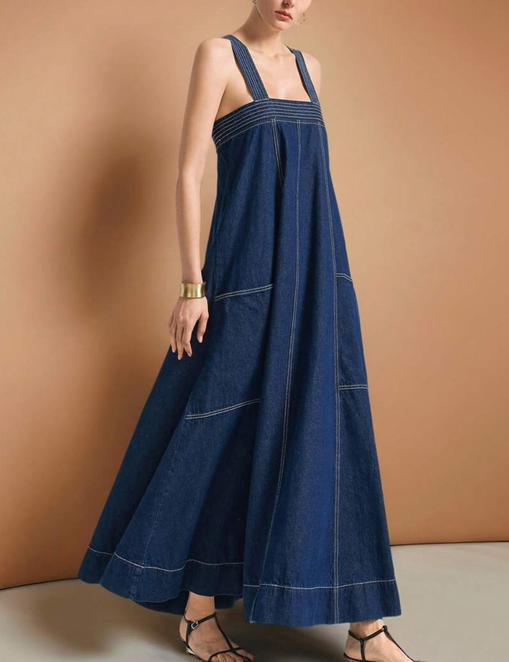 Shein farmerruha, kék