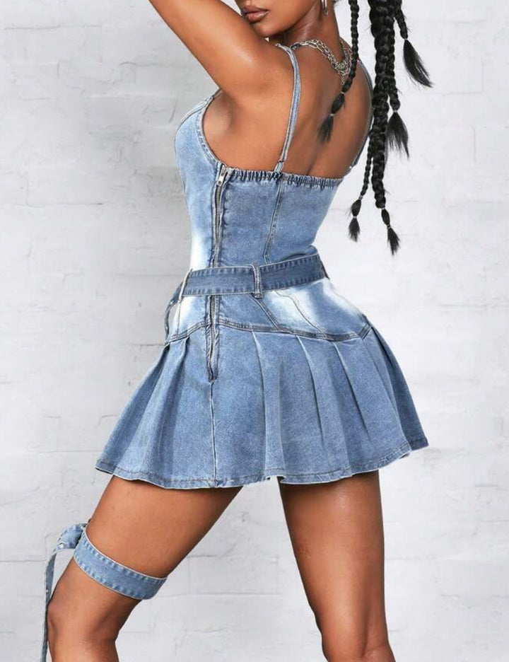 Shein farmerruha, kék