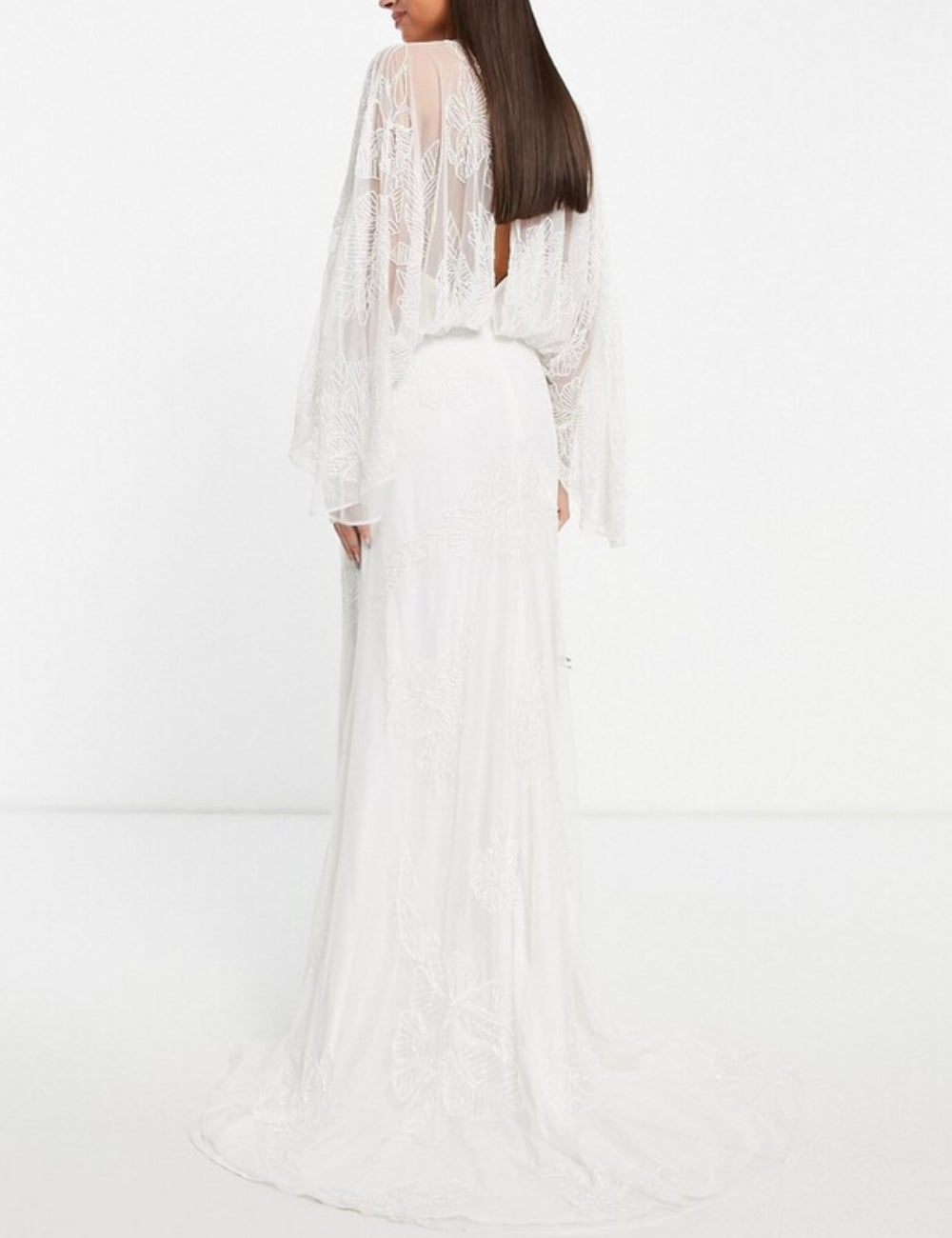 Rochie de mireasă ASOS, alb