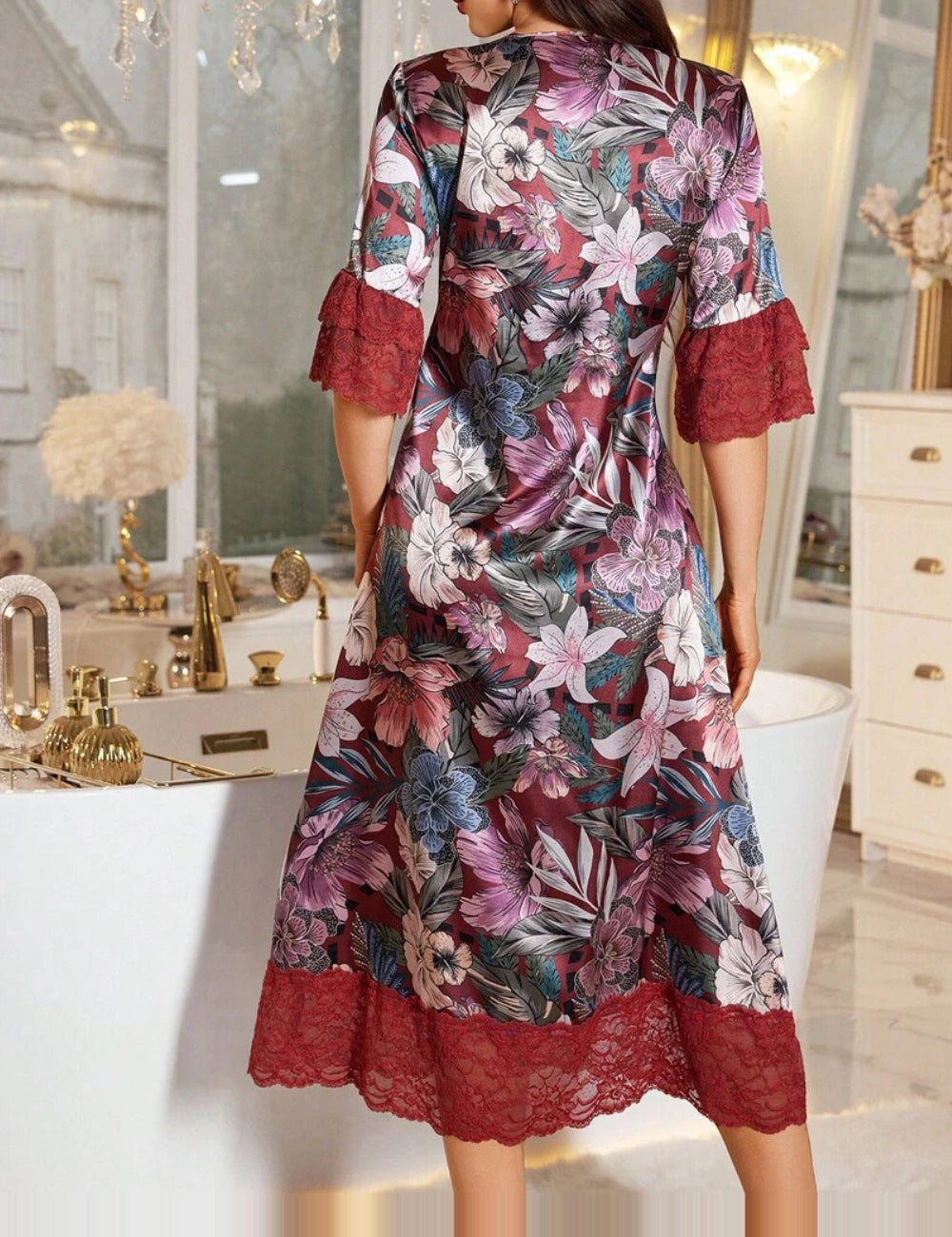 Rochie De Noapte Shein, mix culori