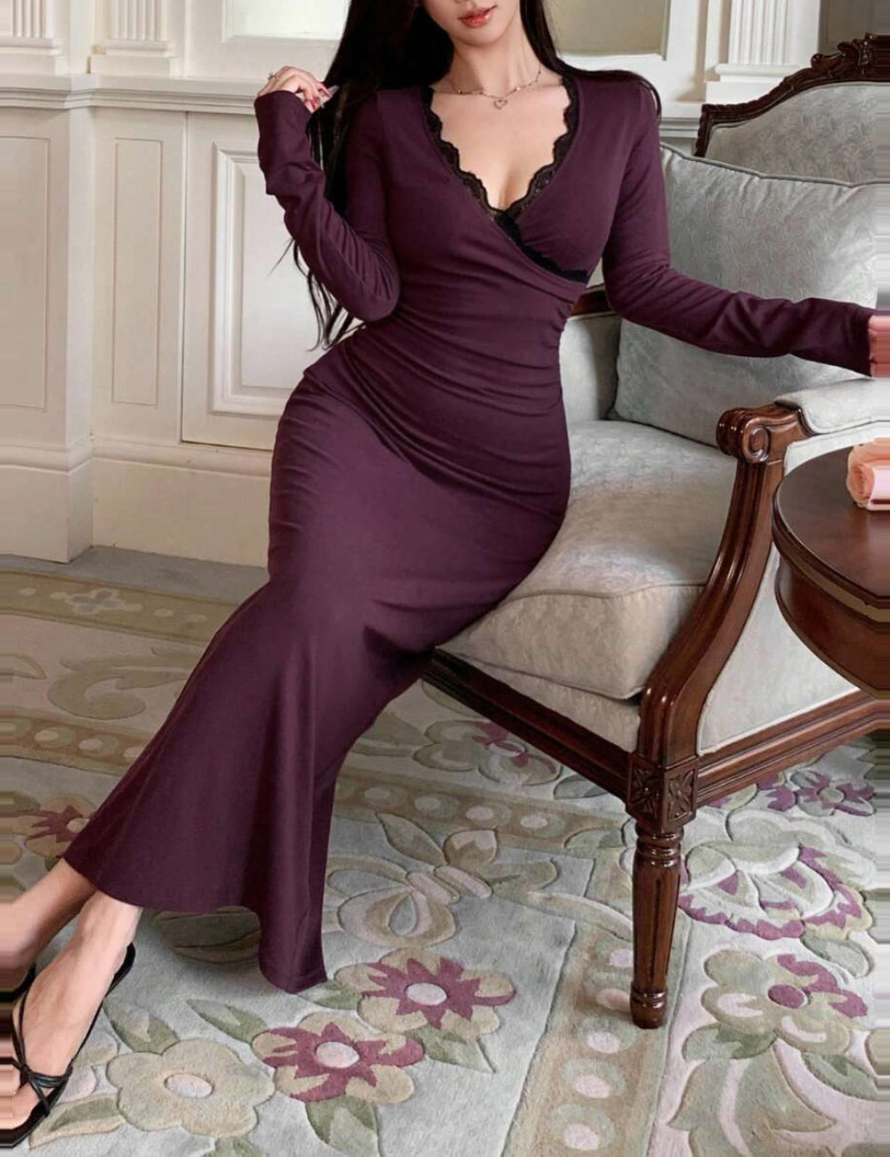 Shein Hálóruha, lila
