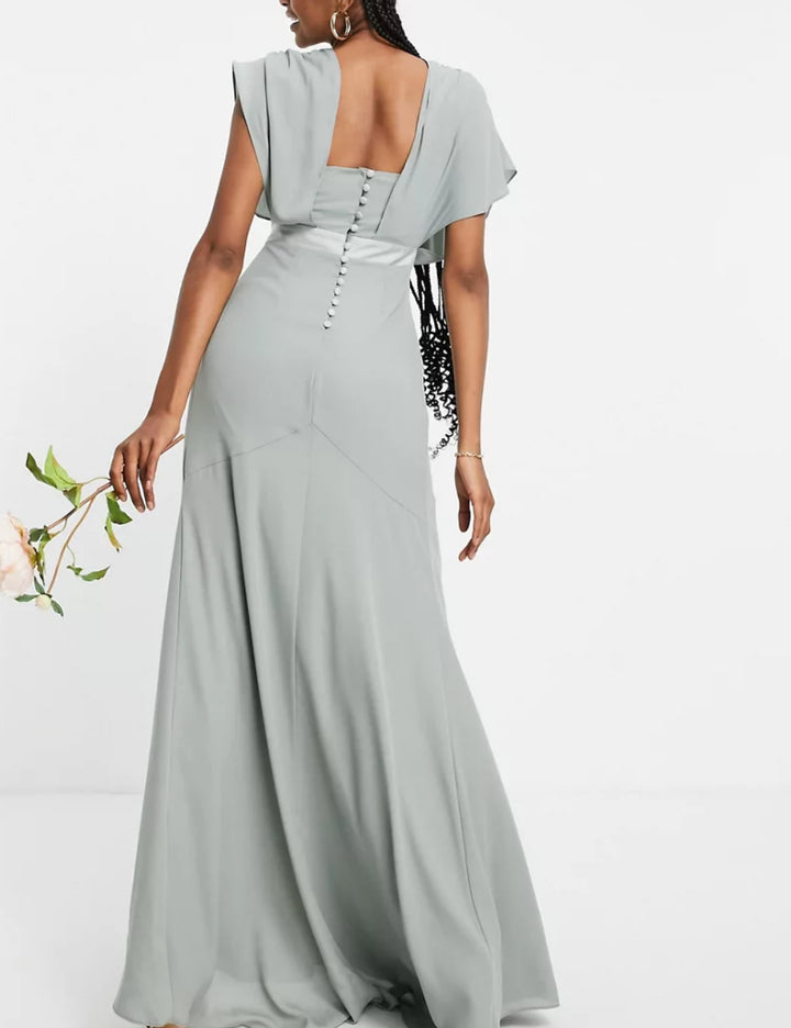 Rochie de ocazie ASOS, verde
