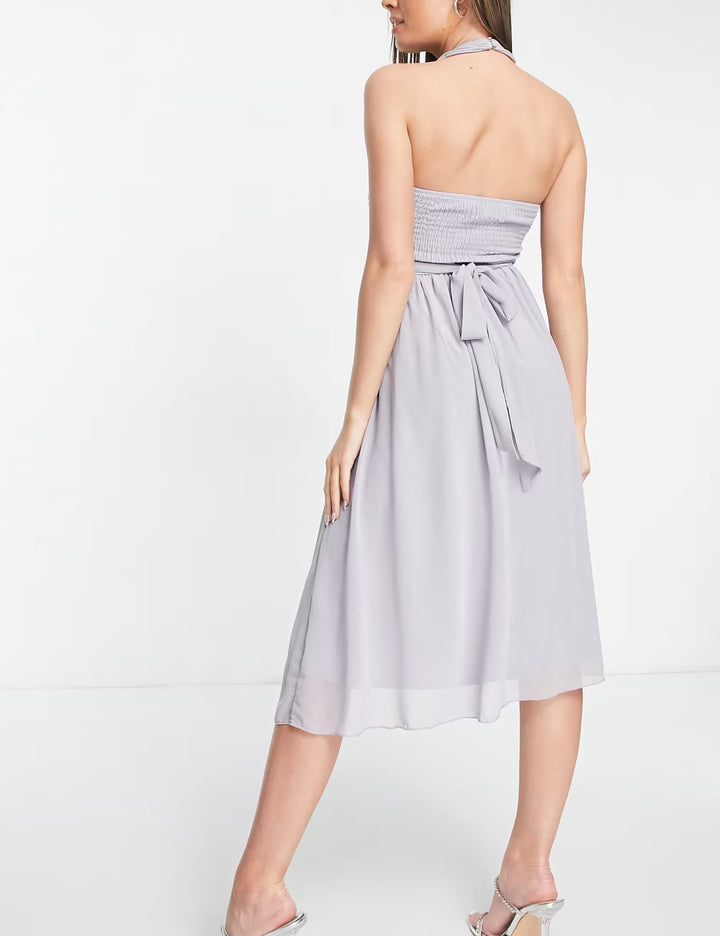 Rochie de ocazie Little Mistress, gri
