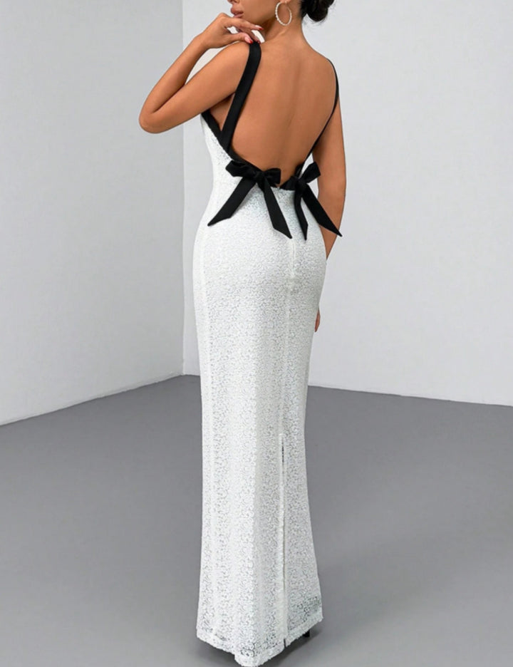 Rochie de ocazie Shein, alb