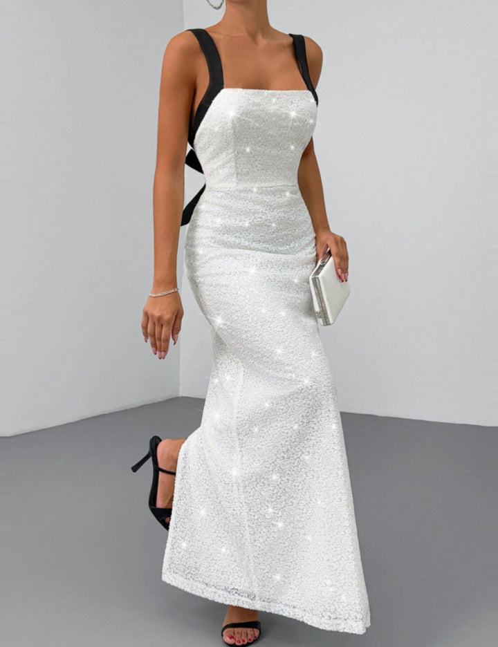 Rochie de ocazie Shein, alb