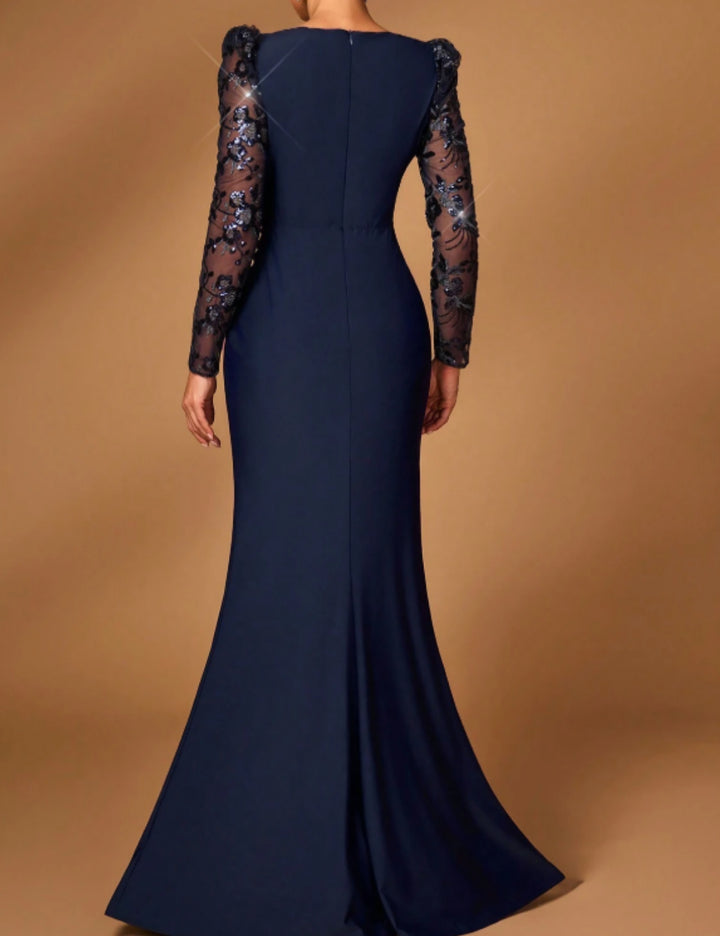 Rochie de ocazie Shein, albastru