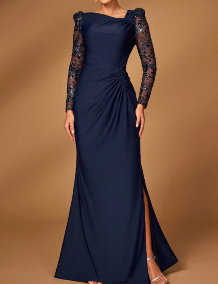 Rochie de ocazie Shein, albastru