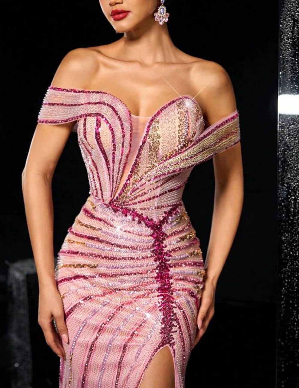 Rochie de ocazie SHEIN, mix culori