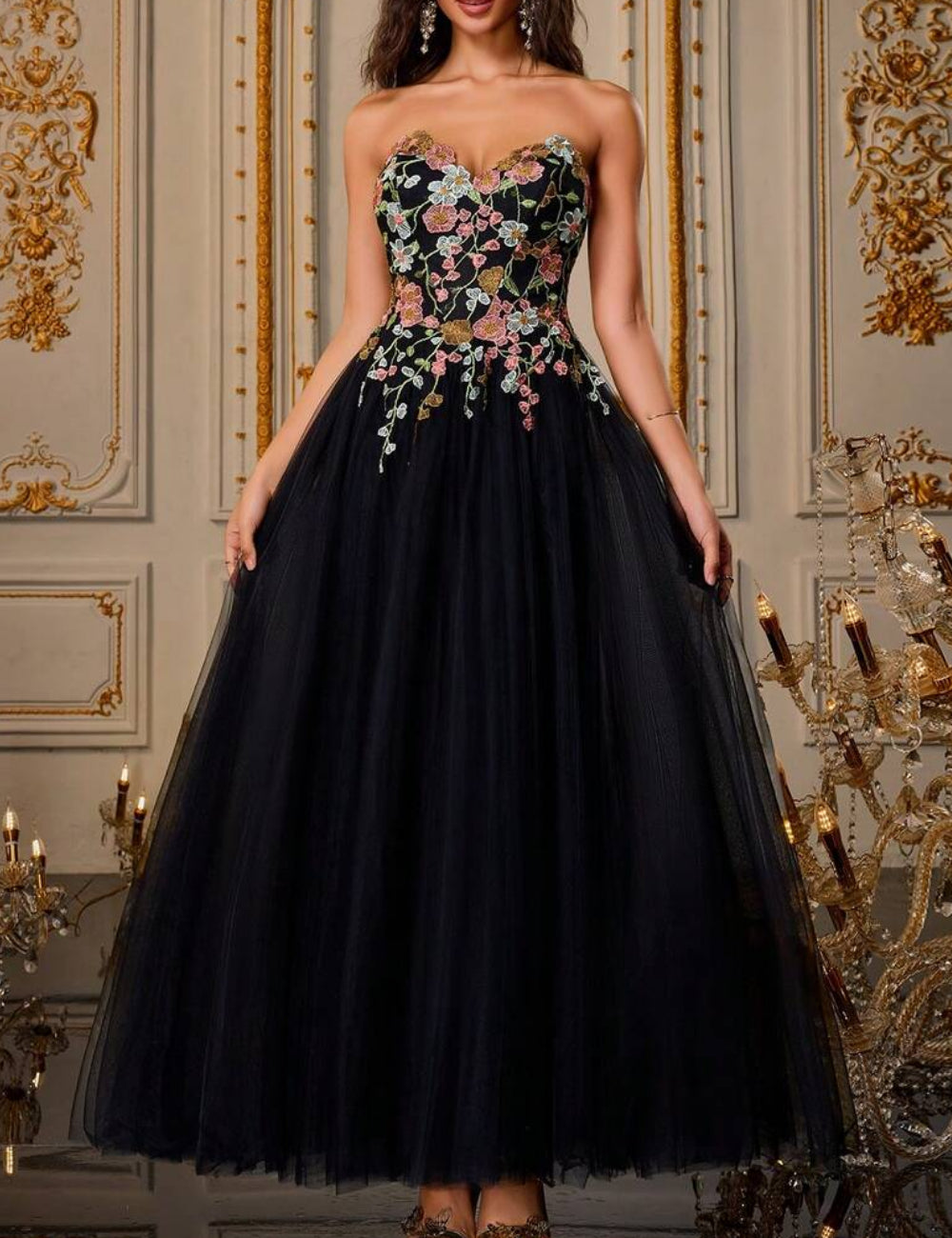 Rochie de ocazie Shein, negru