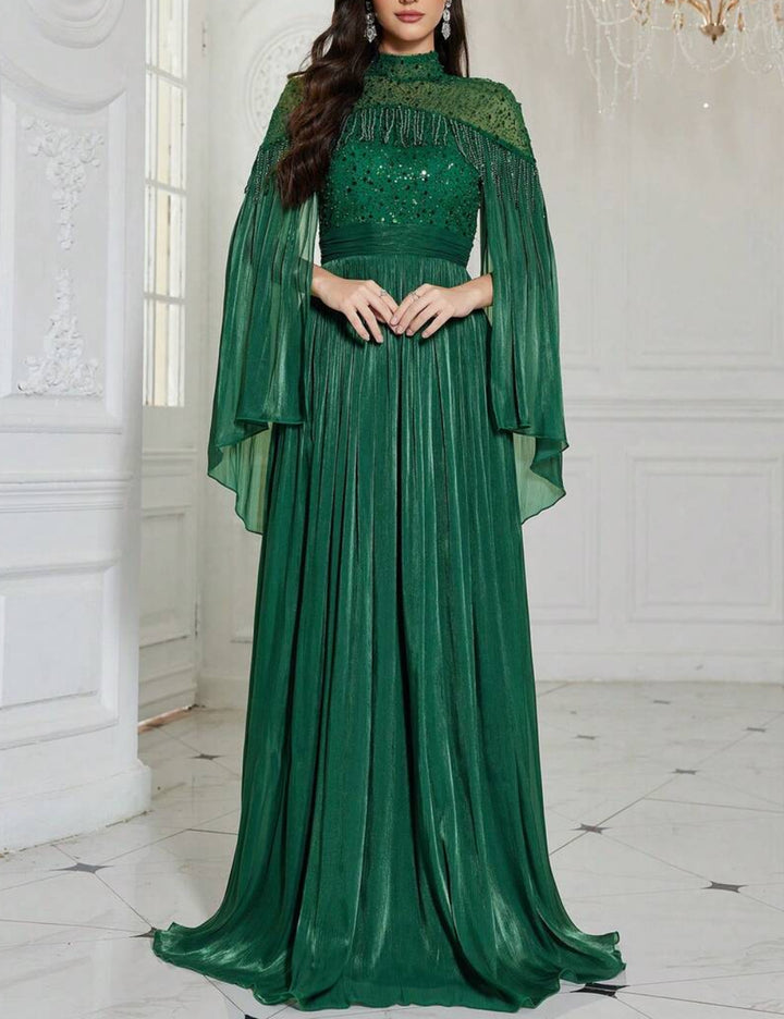 Rochie de ocazie Shein, verde