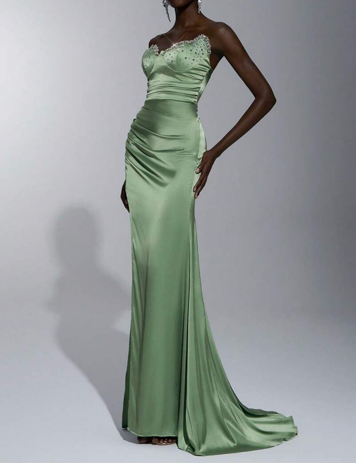 Rochie de ocazie Shein, verde