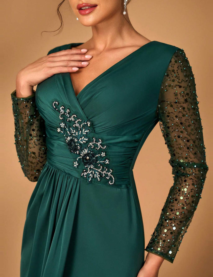 Rochie de ocazie Shein, verde