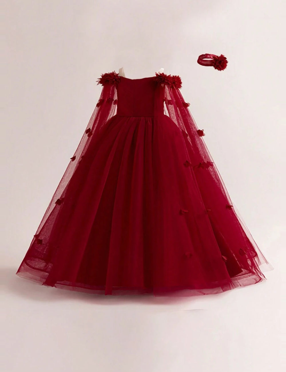 Rochie de ocazie Shein, vișiniu