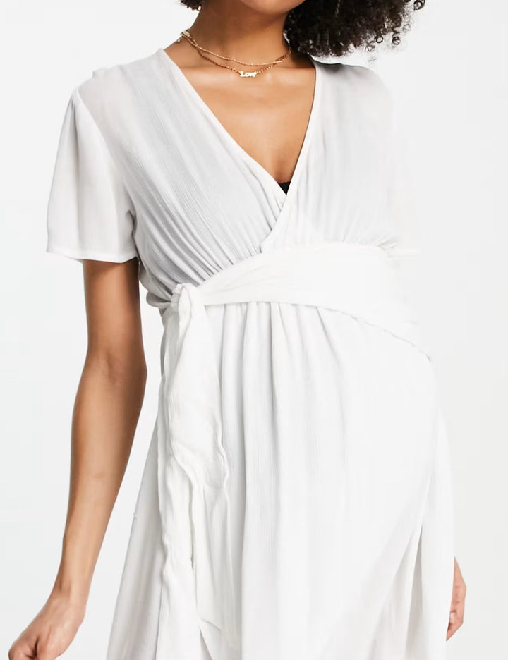 Rochie de plajă ASOS, alb