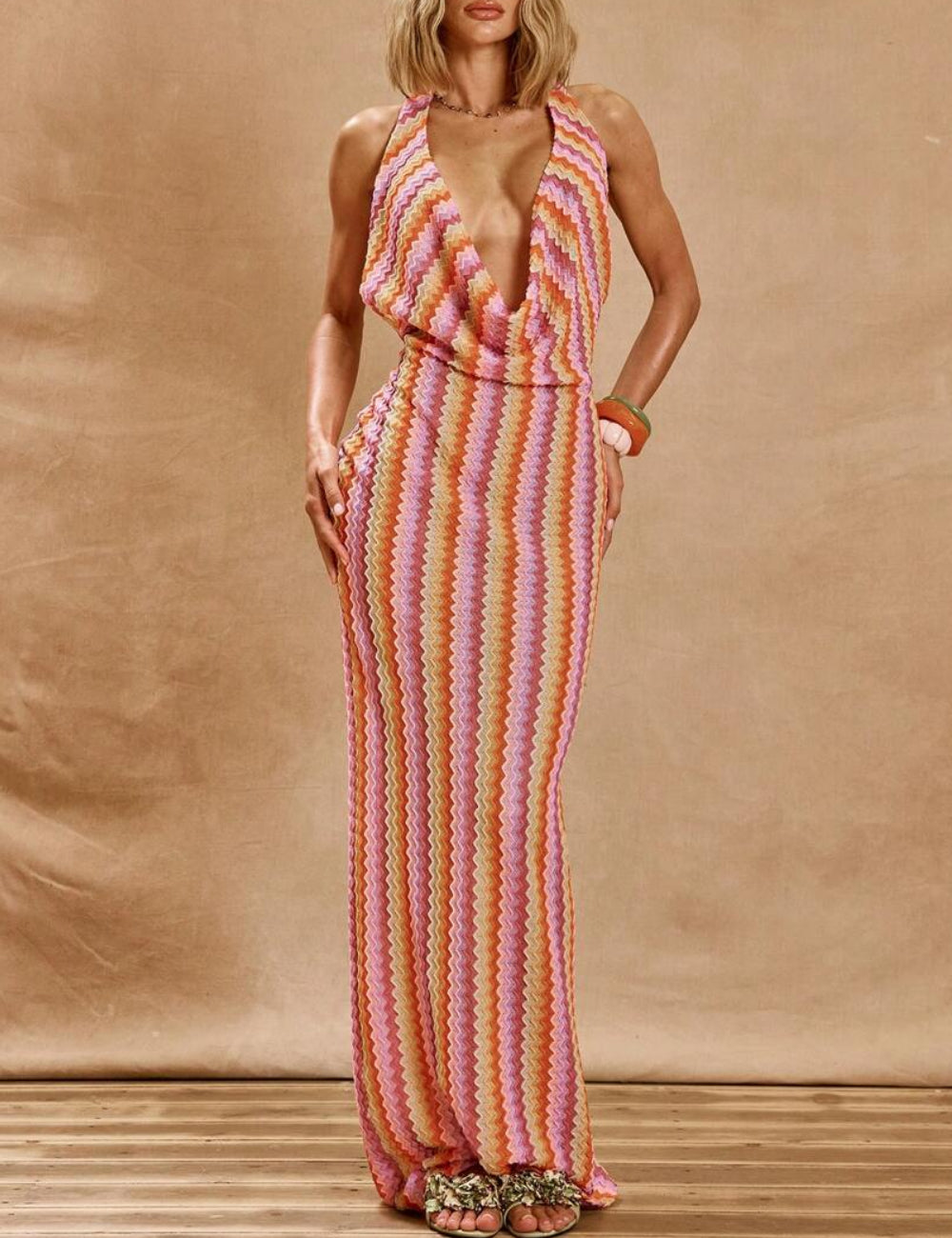 Rochie de plajă Shein, mix culori
