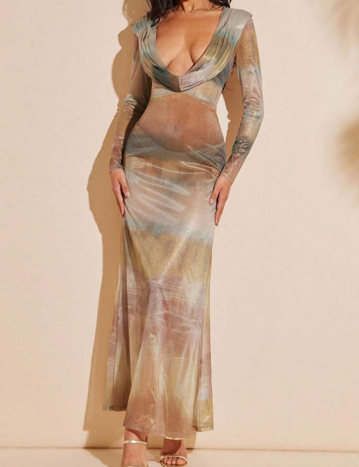 Rochie de plajă Shein, mix culori
