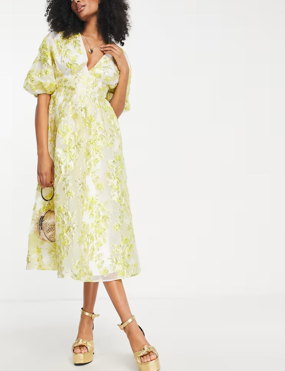 Rochie maxi ASOS, mix culori