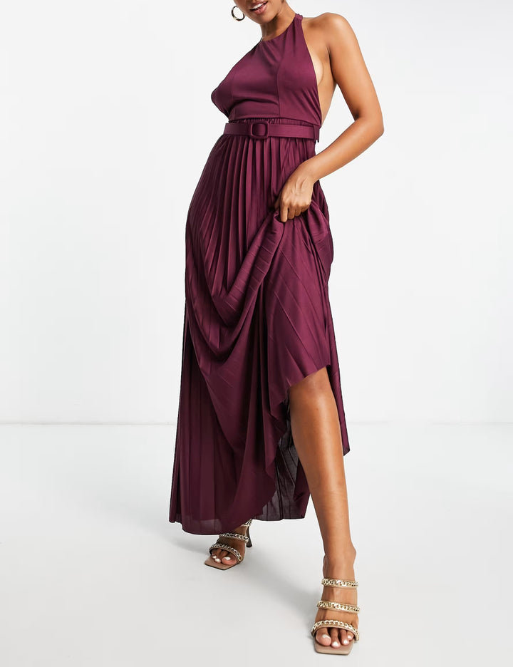 Rochie maxi ASOS, mov