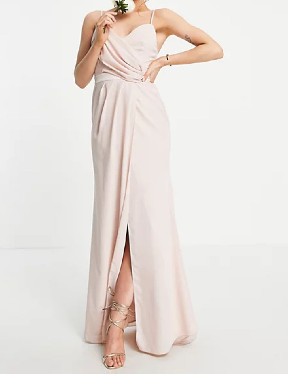 Rochie de ocazie ASOS, roz