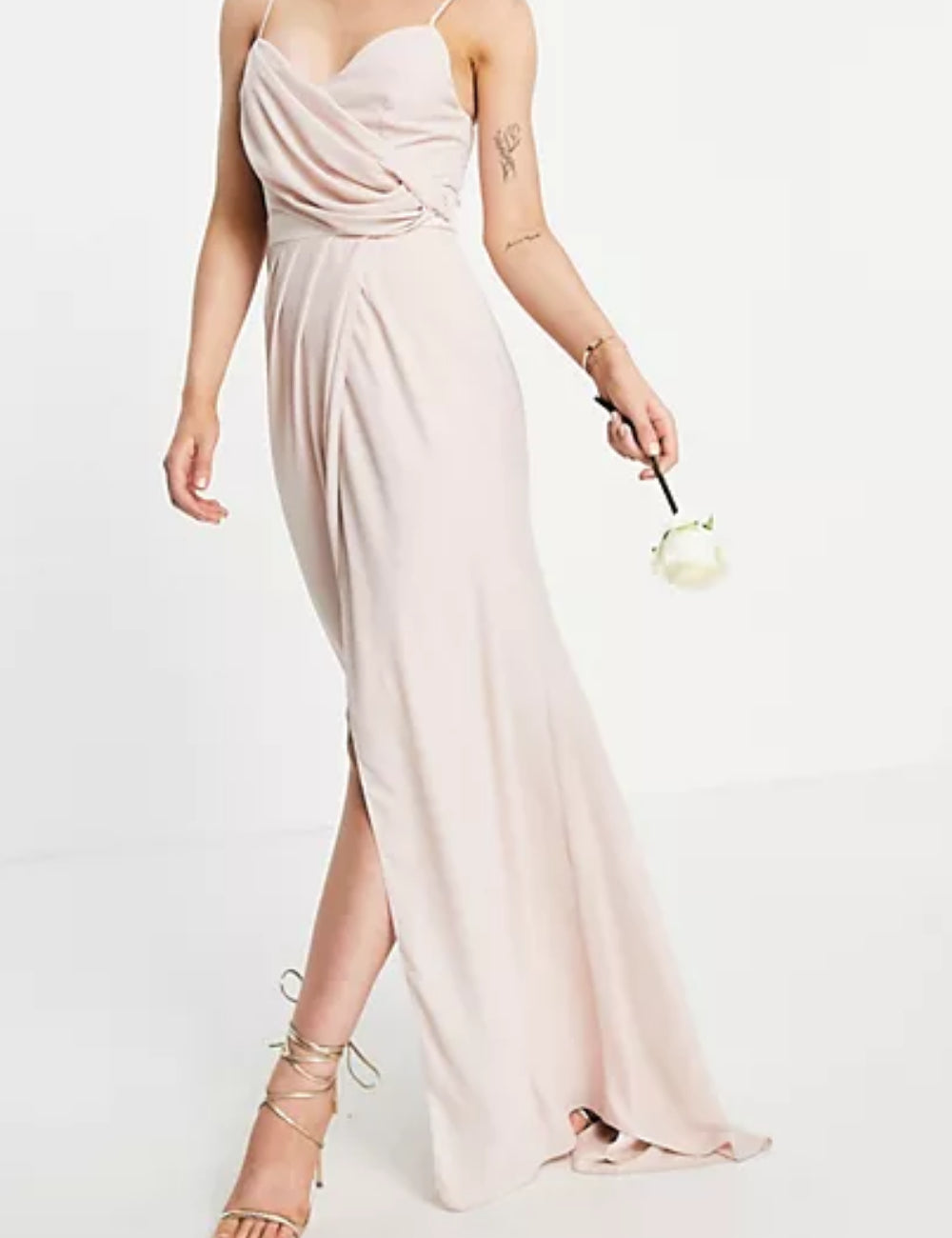 Rochie de ocazie ASOS, roz
