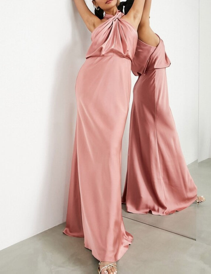 Rochie maxi ASOS, roz