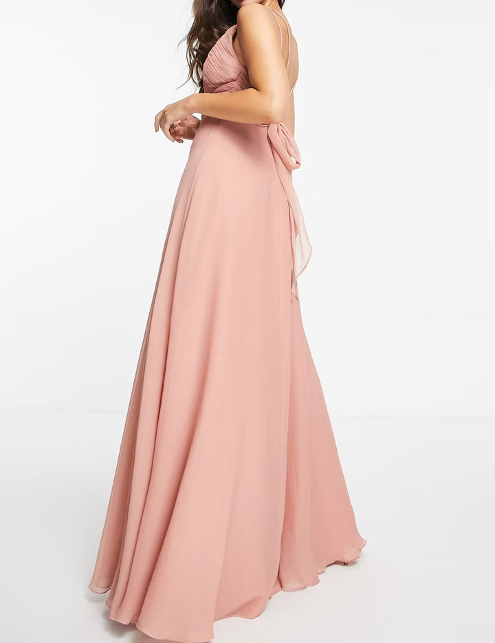 Rochie maxi ASOS, roz