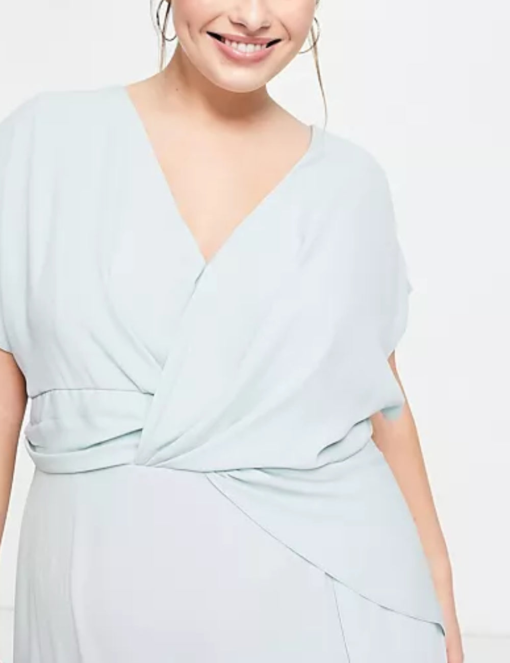 Rochie midi ASOS, verde menta