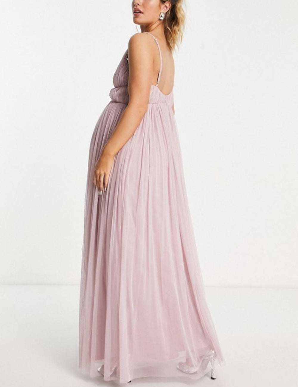 Rochie maxi Beauut, roz