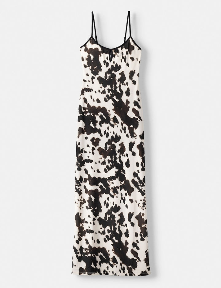 Rochie maxi Bershka, mix culori