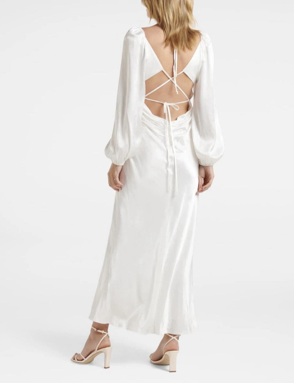 Rochie maxi Forever New, crem