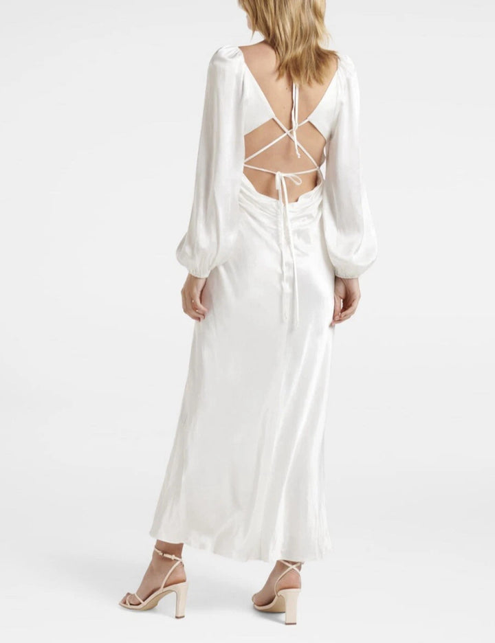 Rochie maxi Forever New, crem