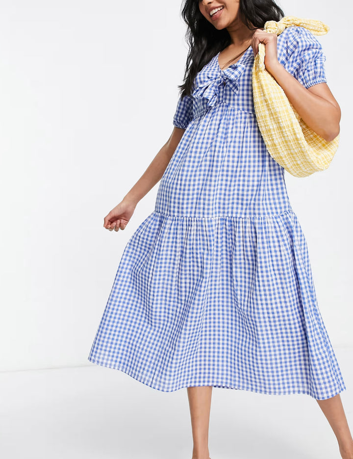 Rochie maxi Influence, mix culori