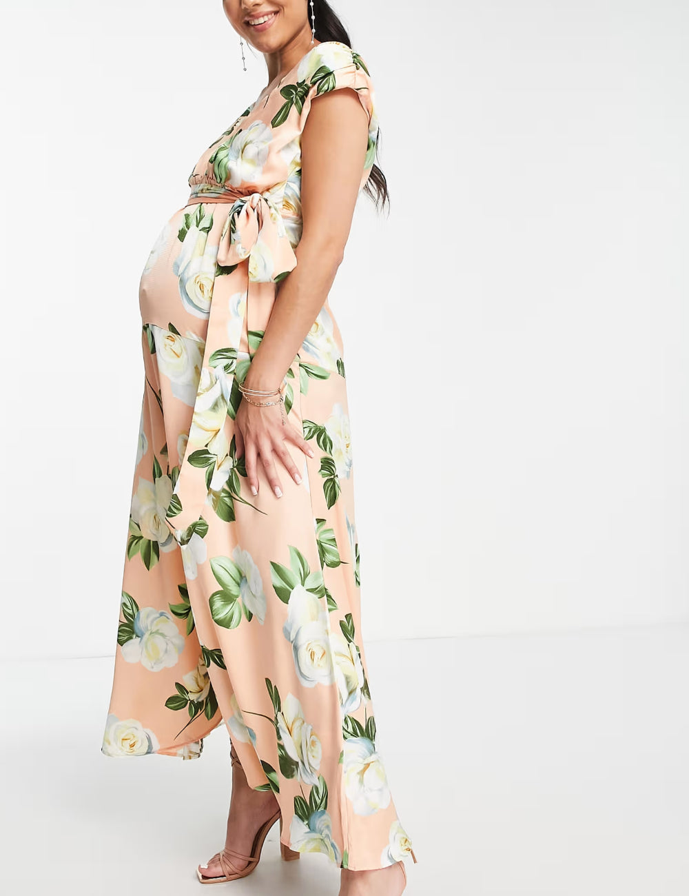 Rochie maxi Liquorish, mix culori